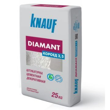 Штукатурка декоративная короед 1,5мм Кнауф Диамант (Knauf Diamant) 25кг